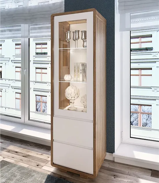 Шкаф витрина ХВ-1